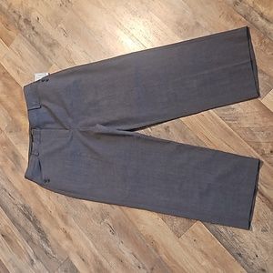 👖JACLYN SMITH CLASSIC STRAIGHT LEG GRAY CROPPED PANTS👖